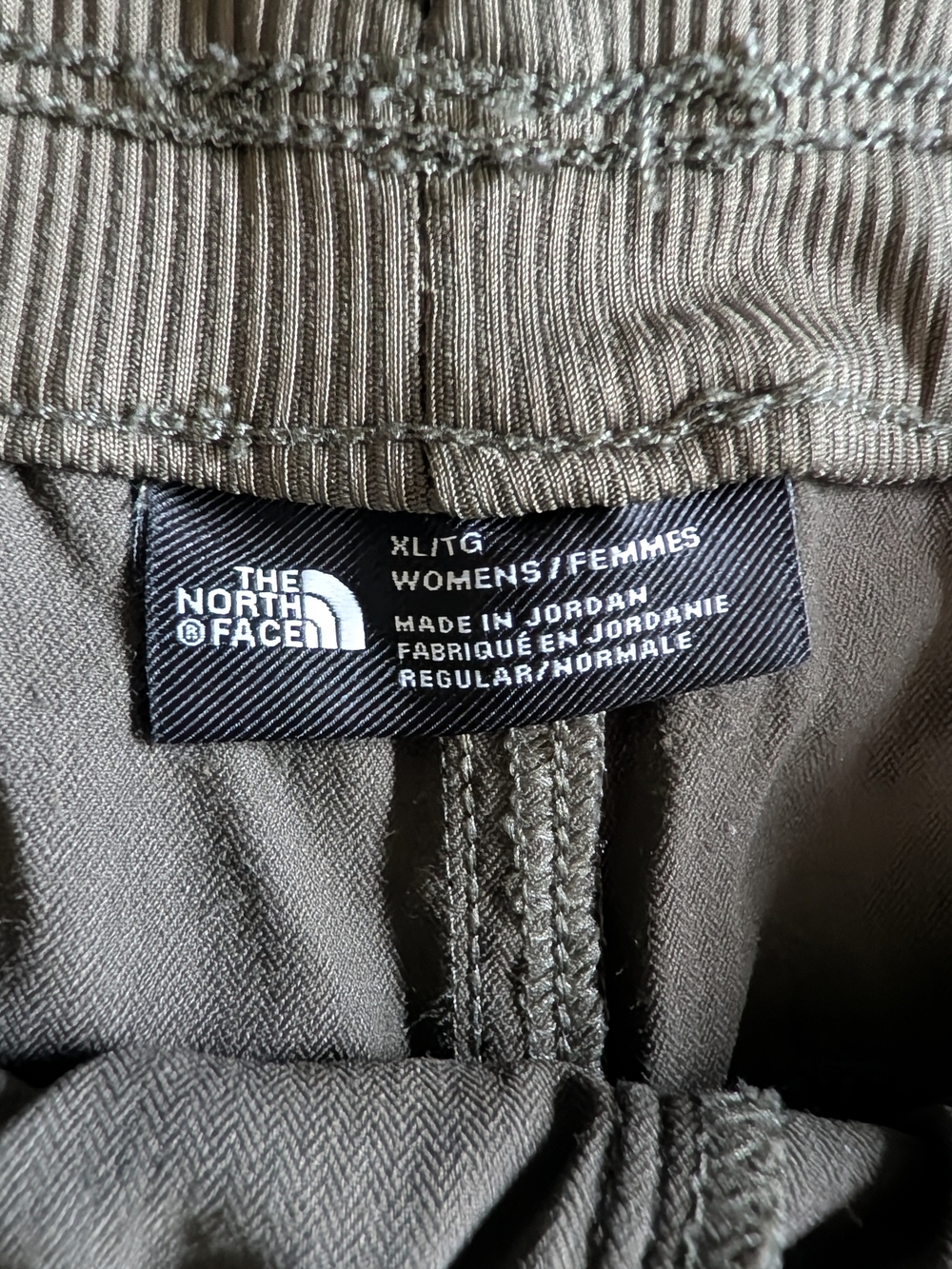 The North Face Womens Olive Green Shorts - Lightweight Outdoor Shorts
